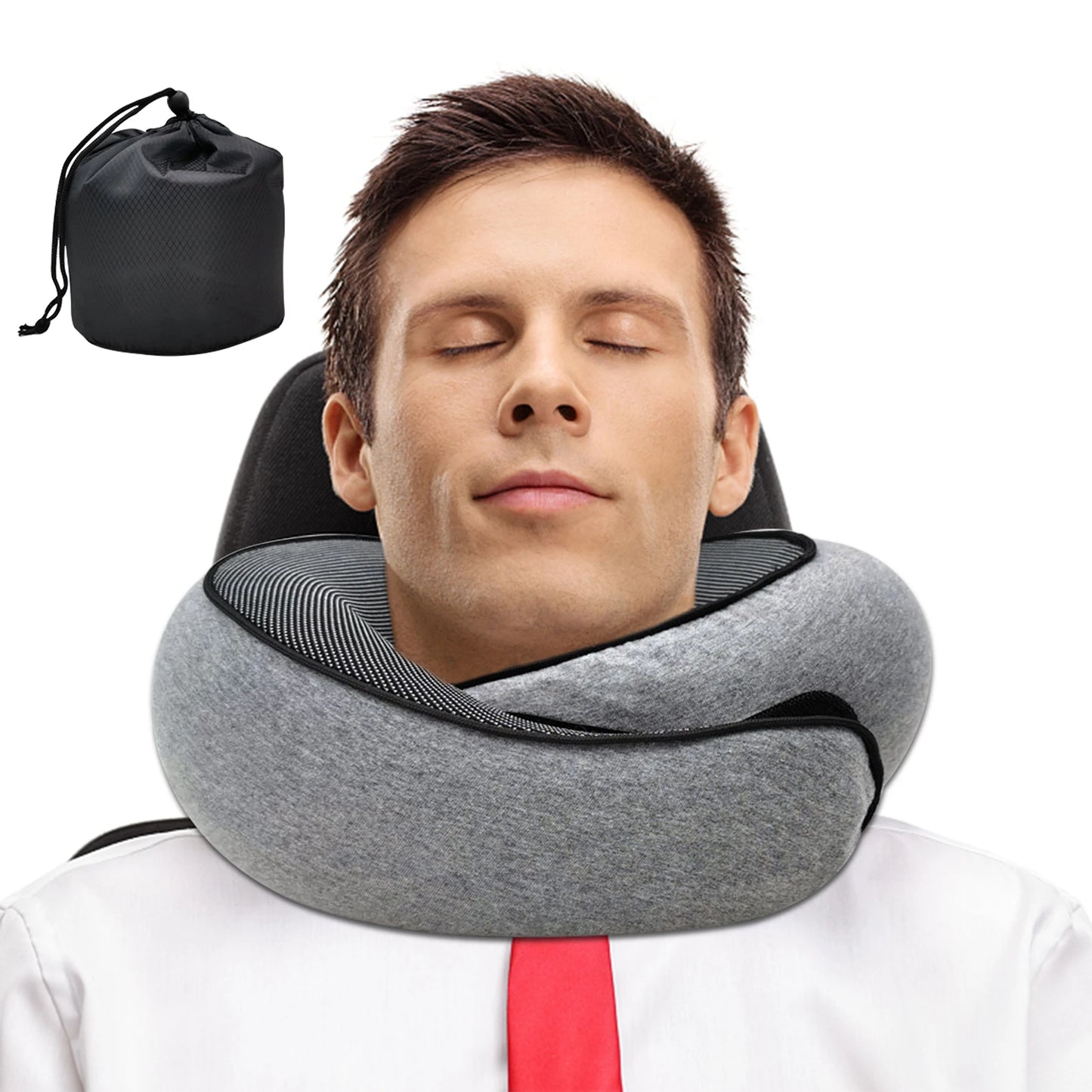 SnuggleRing Memory Foam Neck Pillow