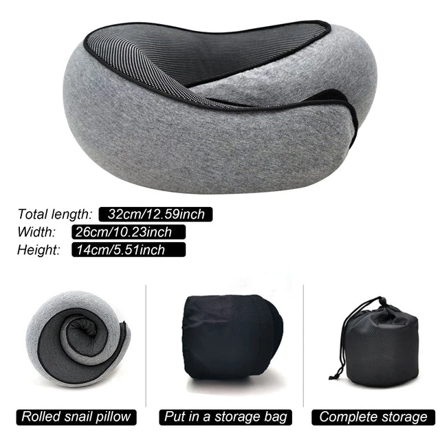 SnuggleRing Memory Foam Neck Pillow